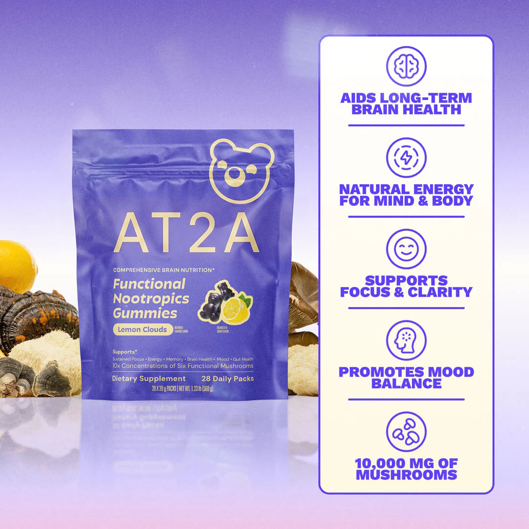 AT2A Functional Nootropics Gummies